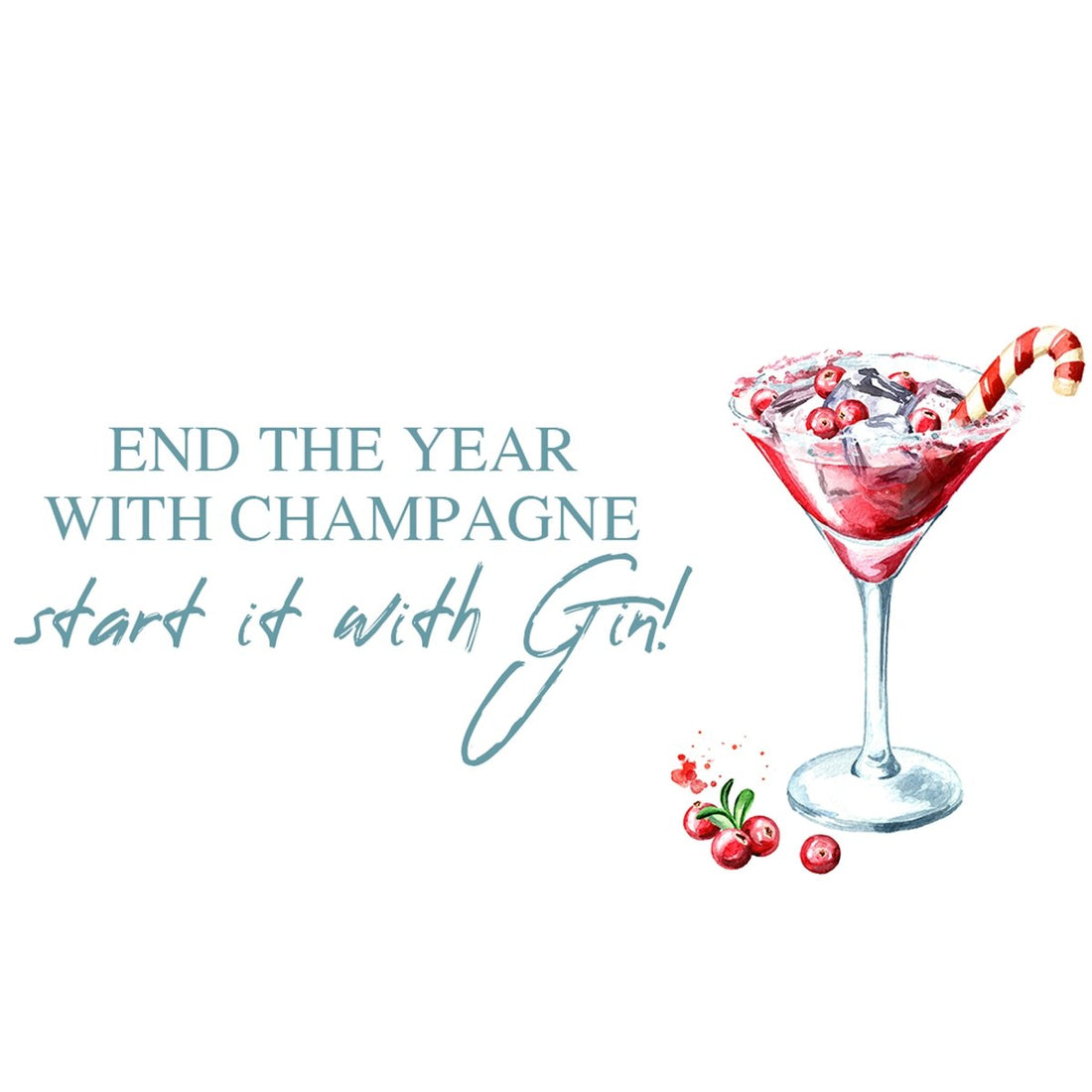 End the year with Champagne, start it with Gin! | MARC O'POLO by Mairinger